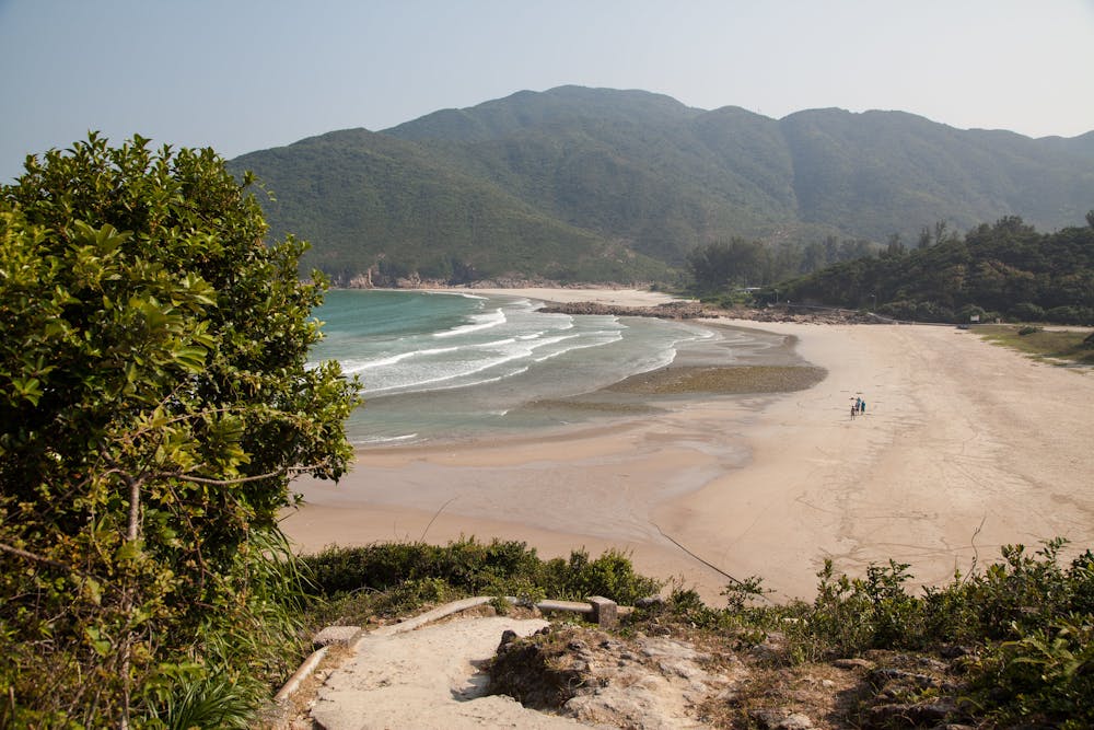 Tai Long Wan Beach from the other side