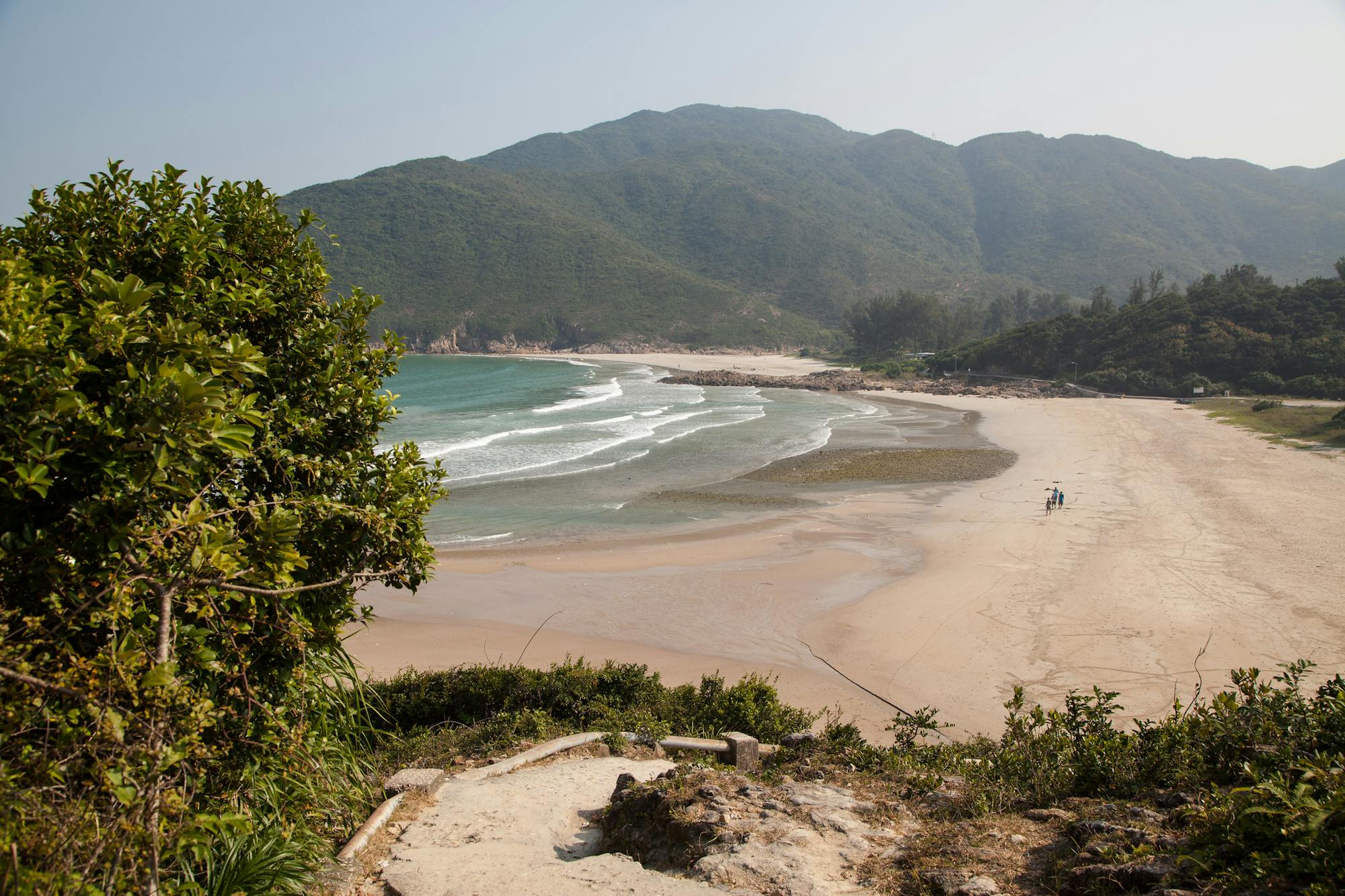 Tai Long Wan Beach from the other side