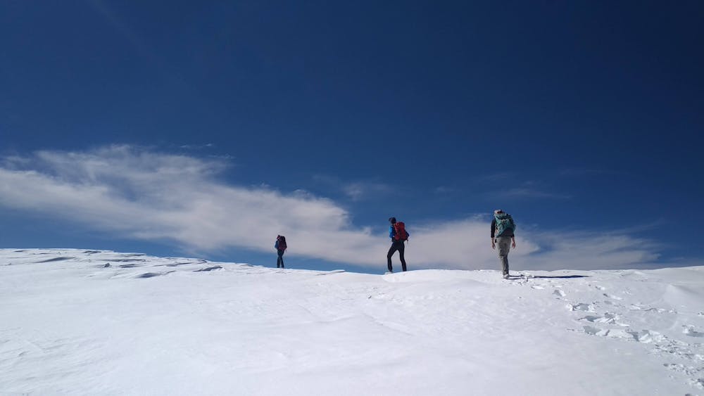 Arrivée au sommet de Timesguida (4088 m)