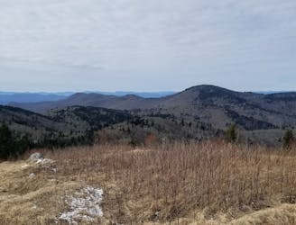Green Knob and Mount Hardy
