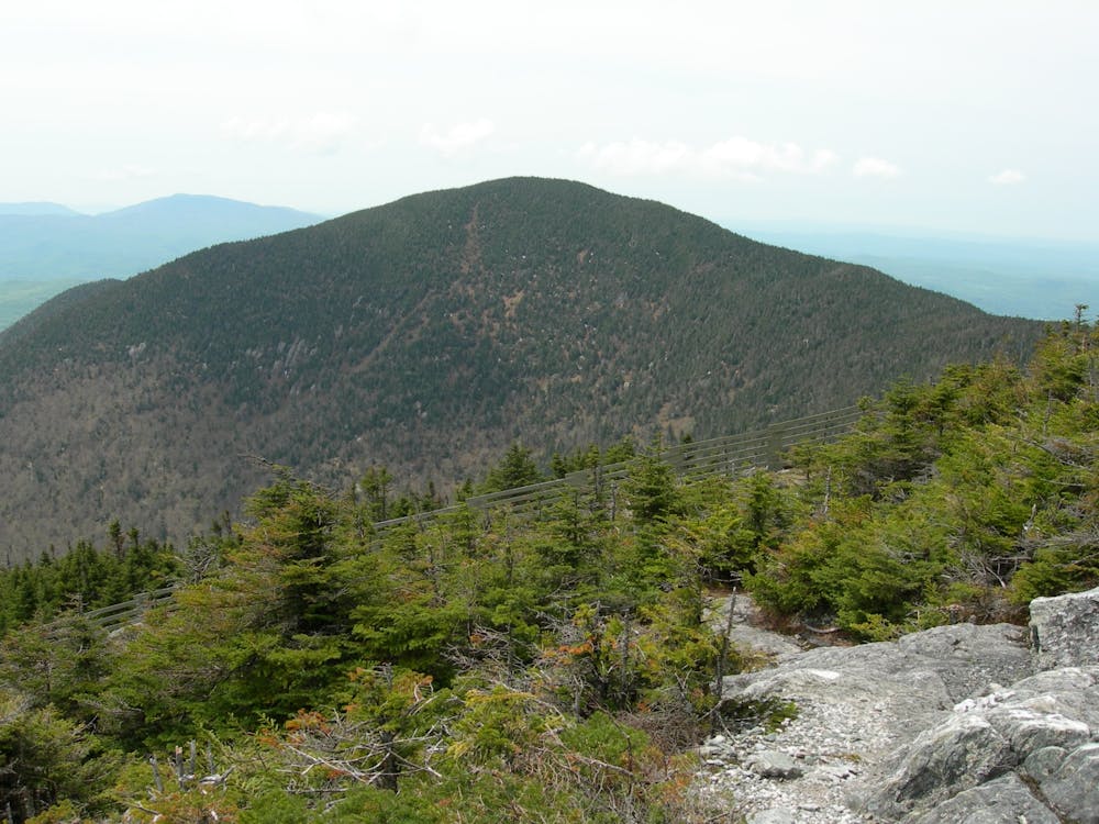 Big Jay Mt., Vermont, as seen from Jay Peak