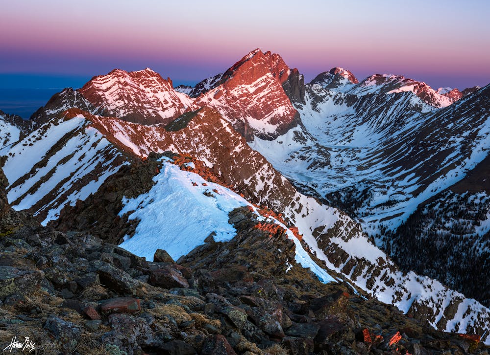 Marble Mountain Summit Sunrise