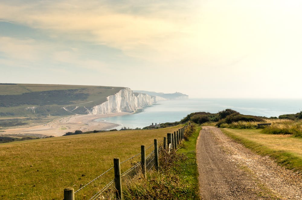 Seven Sisters from Seaford Head Nature Reserve
