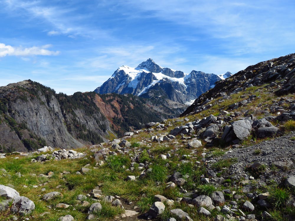 Rocky alpine terrain near Artist Point
