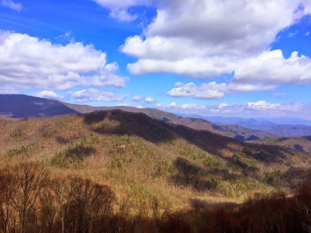 View near the Cherohala Skyway on Tennessee/North Carolina border