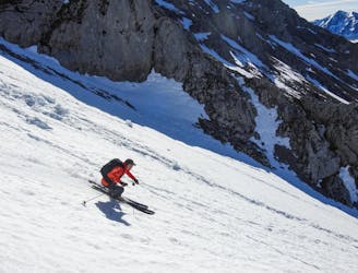 Picos chute skiing