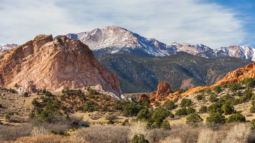 Pike's Peak and The Garden of the Gods