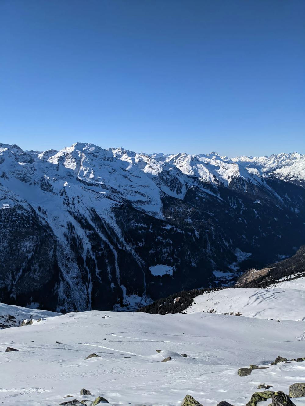 The entire tour offers a magnificent view of the mountains of the Pitztal valley (The entire tour offers a magnificent view of the mountains of the Pitztal valley (View direction: NW)