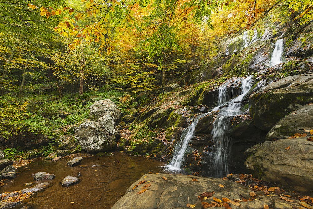 Early Fall at Dark Hollow Falls