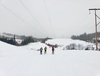 Boningtons Ski Traverse Day 1 - Bombi Summit to Grassy Hut
