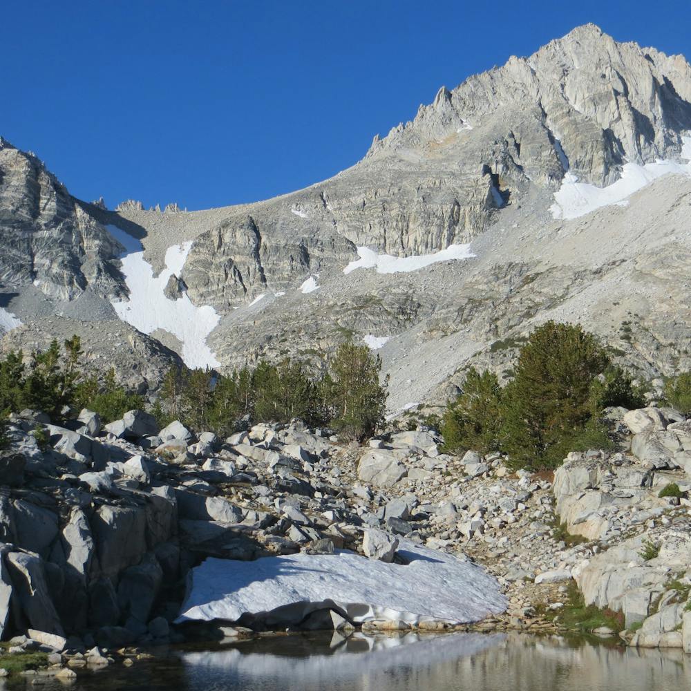Photo from Little Lakes Valley Trail to Morgan Pass