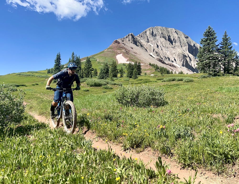 Engineer Mountain Trail. Rider: Greg Heil