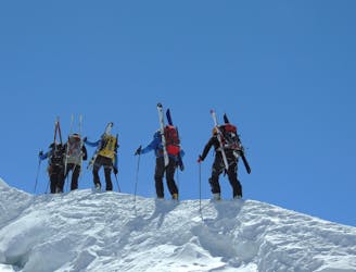 Day 1: Dufourspitze 5 day Ski Tour