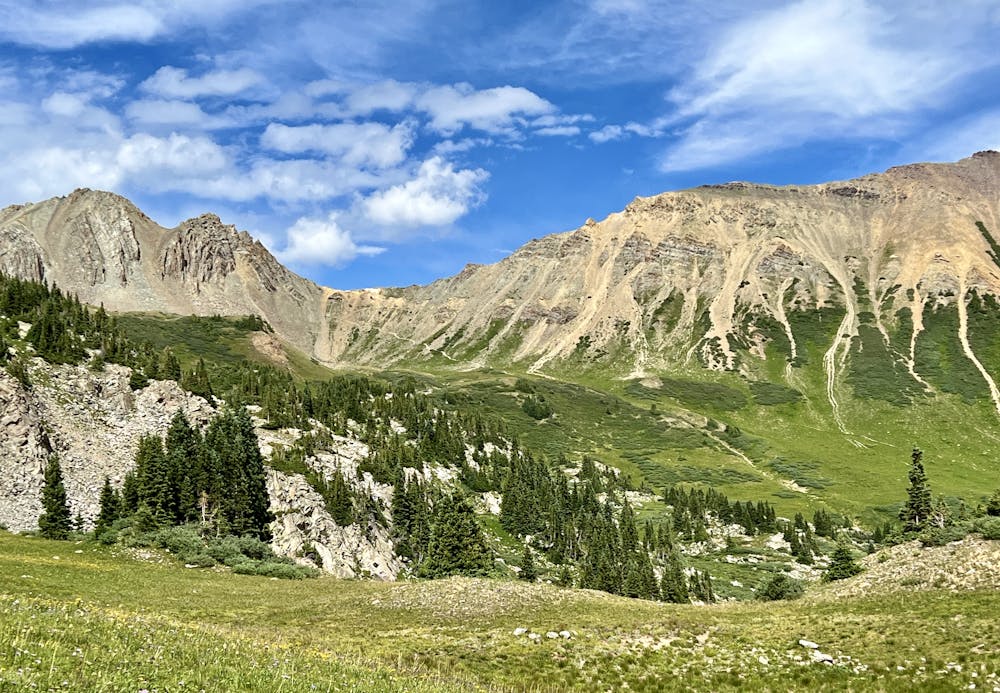 View of Trail Rider Pass
