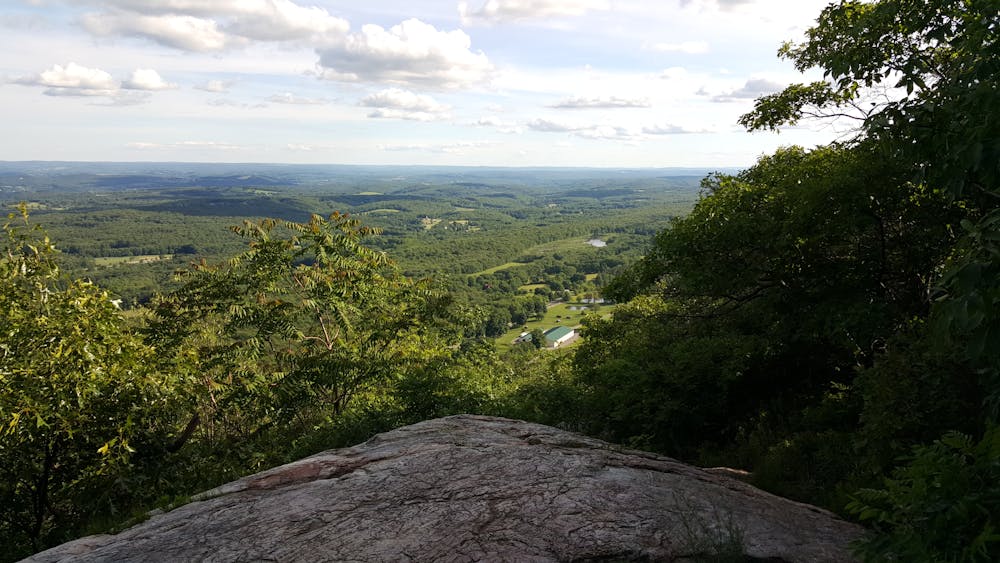 View of the Kittatinny Valley from Sunrise Mountain, New Jersey