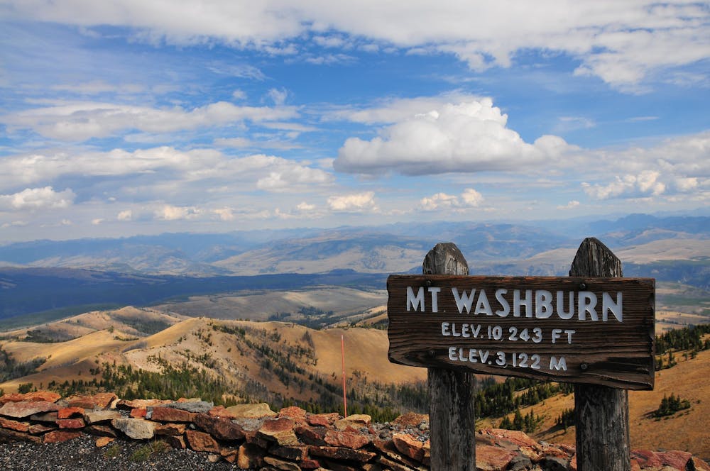 Mount Washburn, Yellowstone NP.