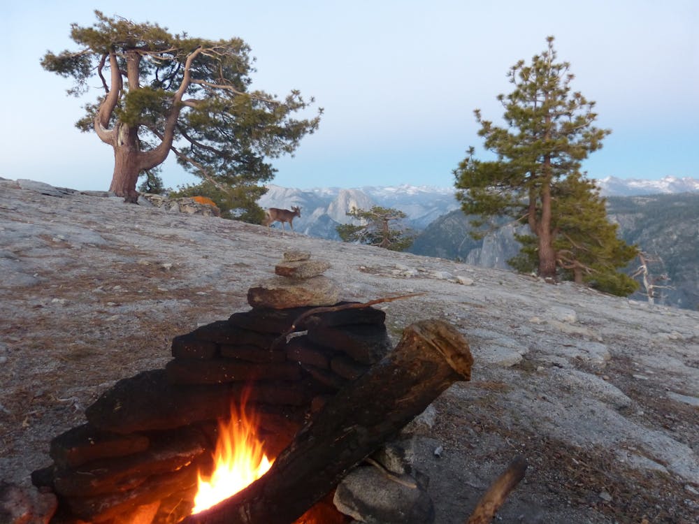 Camping on the summit of El Capitan