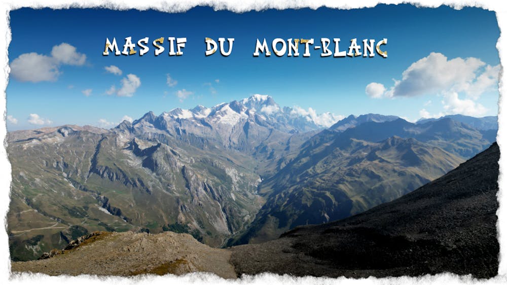 Massif du Mont Blanc ( côté Beaufortin)