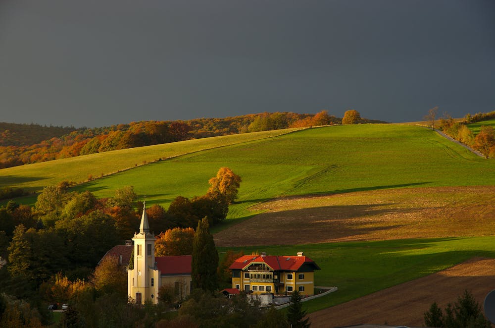 Church in the countryside of Irenental