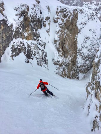 Unique Terrain & Huge Lines : Tough Dolomites Ski Tours