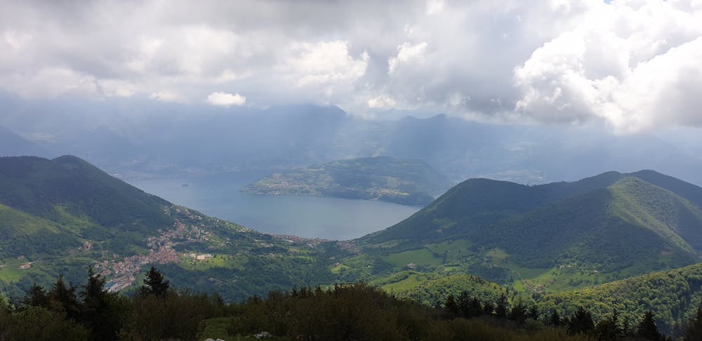 Photo from monte Bronzone da Lerano