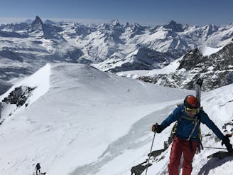 Swiss 4000ers: Strahlhorn, 4190m.