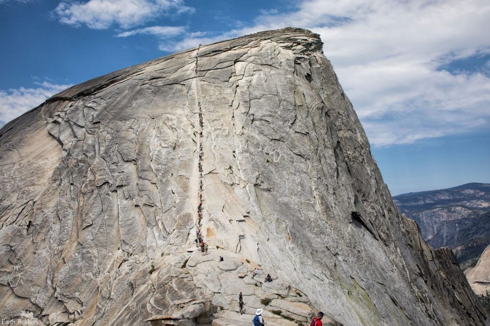 Half Dome Cables section
