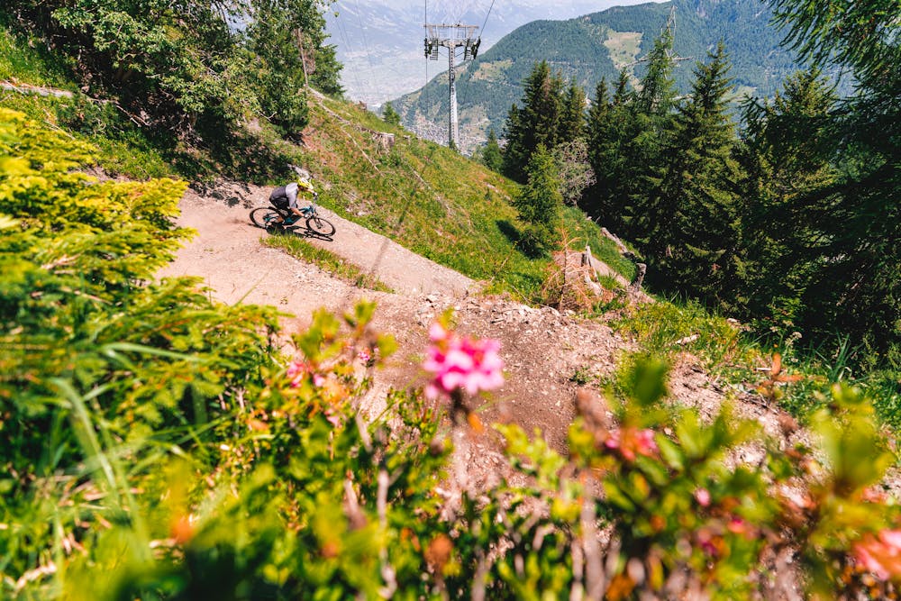 Photo from Verbier to the Chôtatai Blue Flow Trail