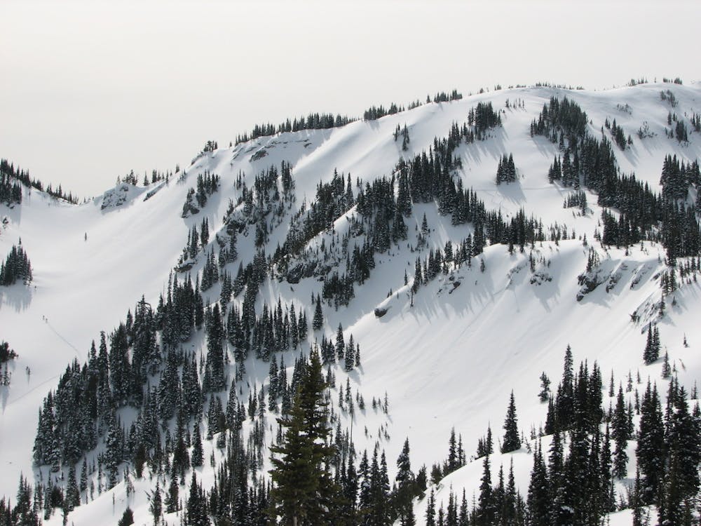 Looking at the Northeast Slopes in Lake Basin