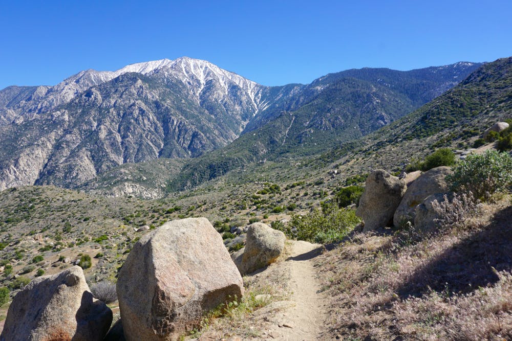 Mount San Jacinto from the Pacific Crest Trail