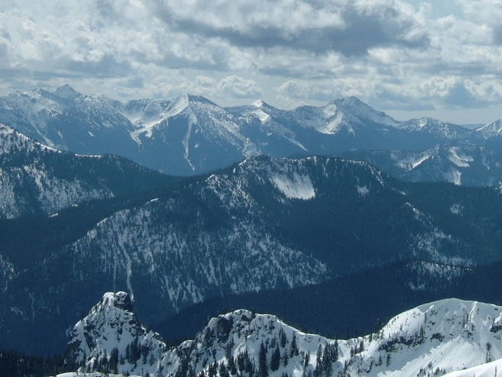 Looking towards Mount Aix from Crystal Mountain