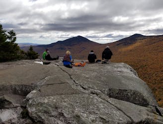 Hiking to Table Rock in Grafton Notch State Park