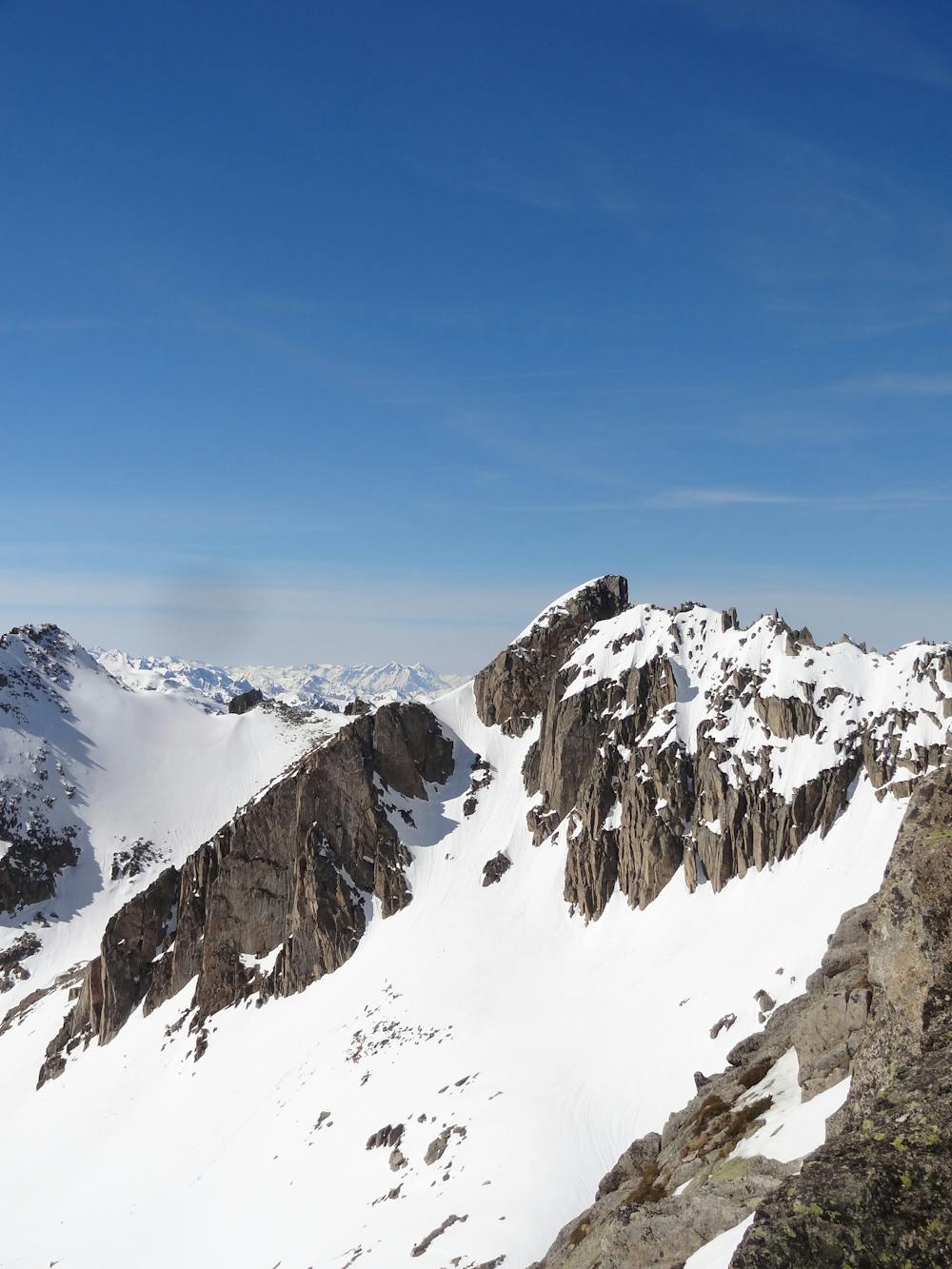 Pic d'Amitges and the Couloir