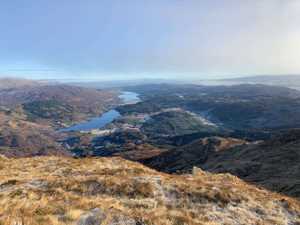 Overlooking Loch Achray