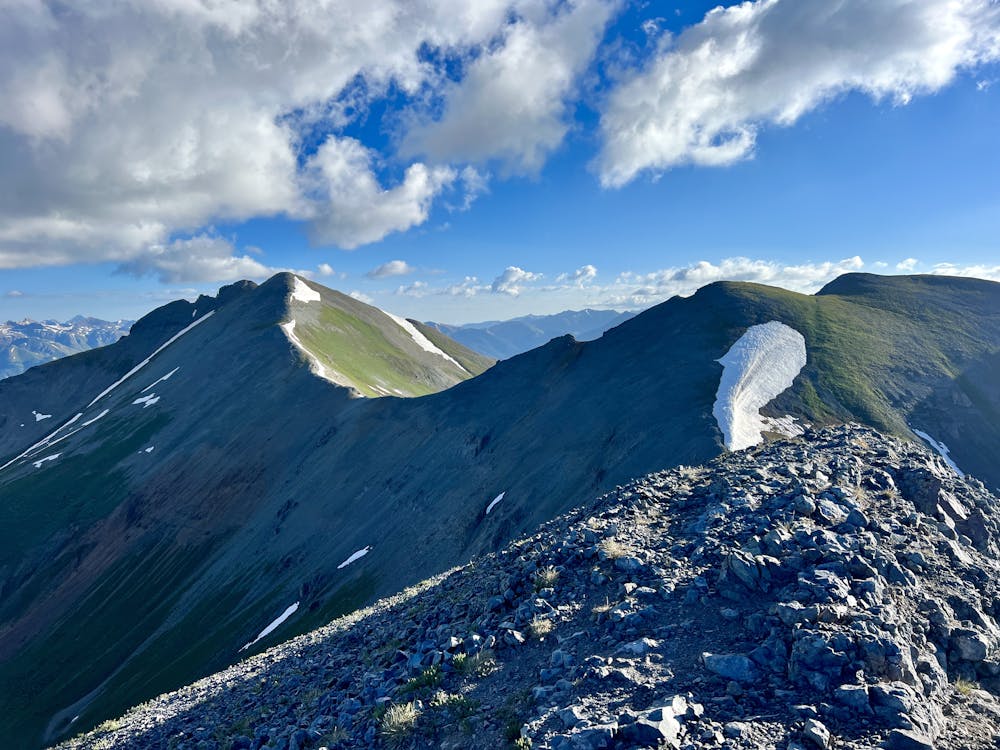 View of Sultan Mountain from Spencer Peak