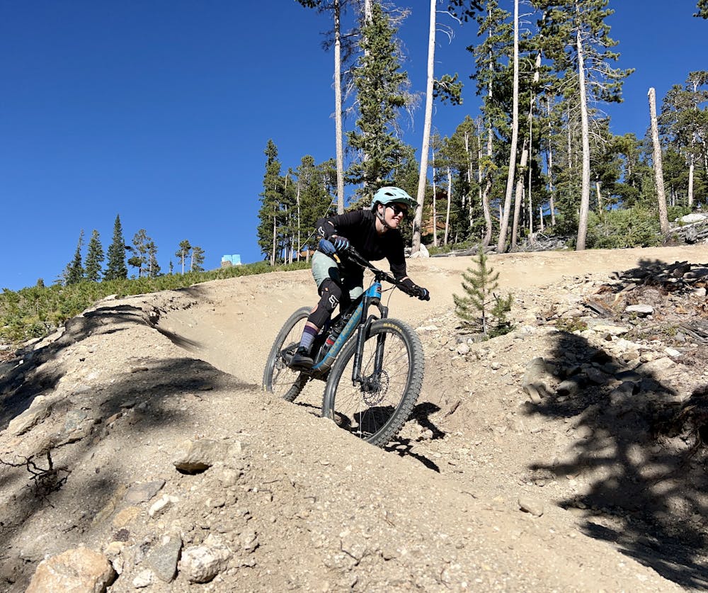 Shy Ann trail. Rider: Christine Henry