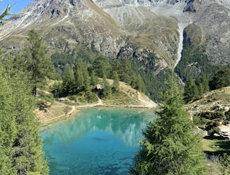 From Arolla to the Blue Lake