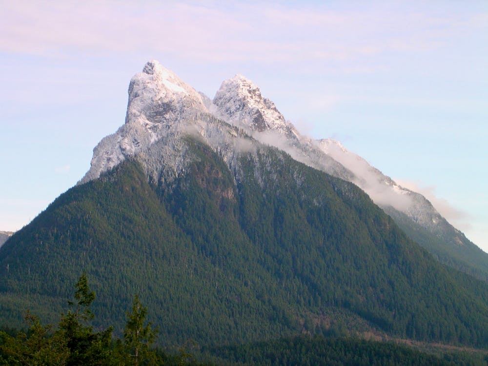 Baring Mountain from Heybrook Lookout
