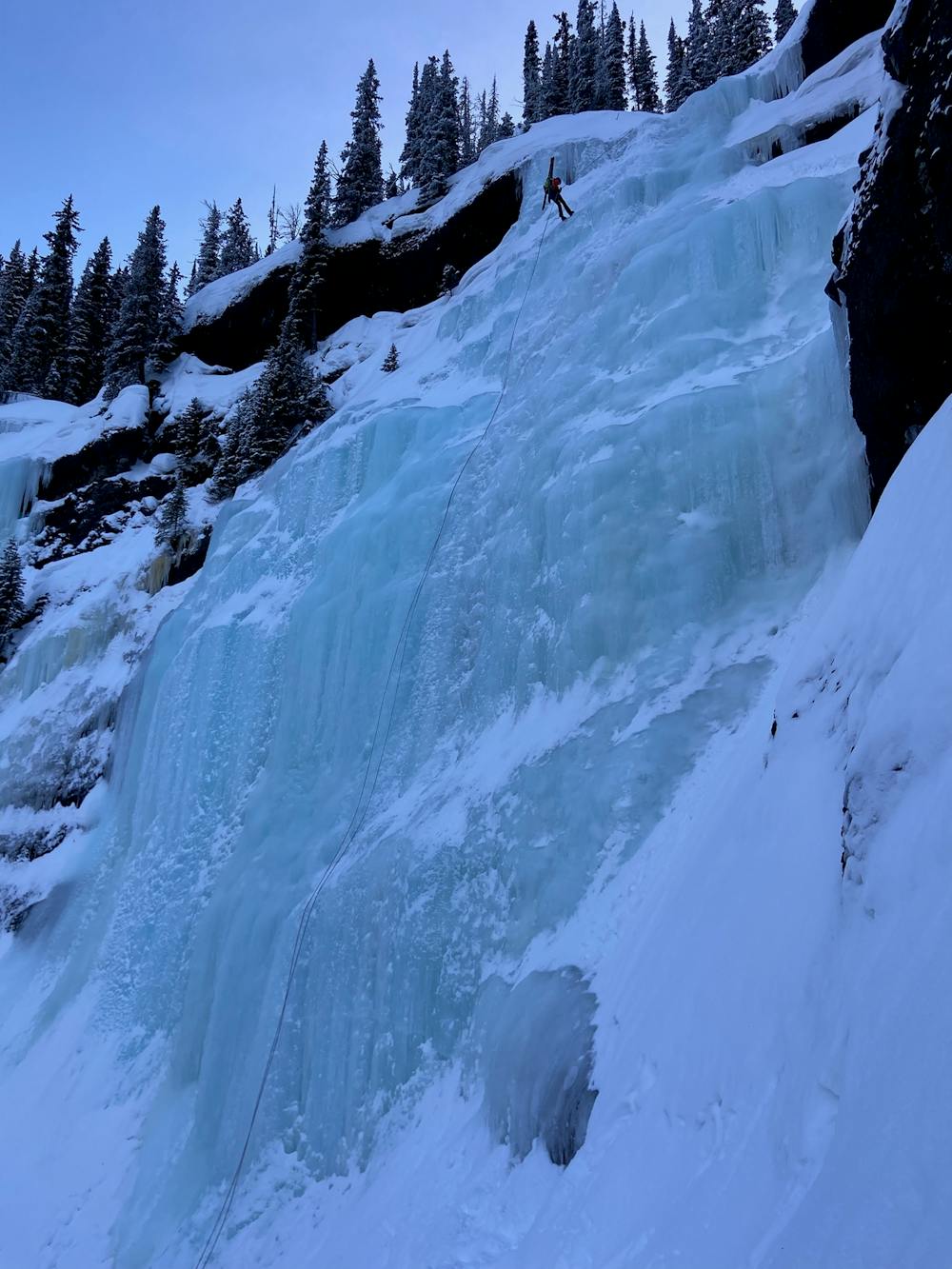 Photo from Twin Falls to Pinner Couloir