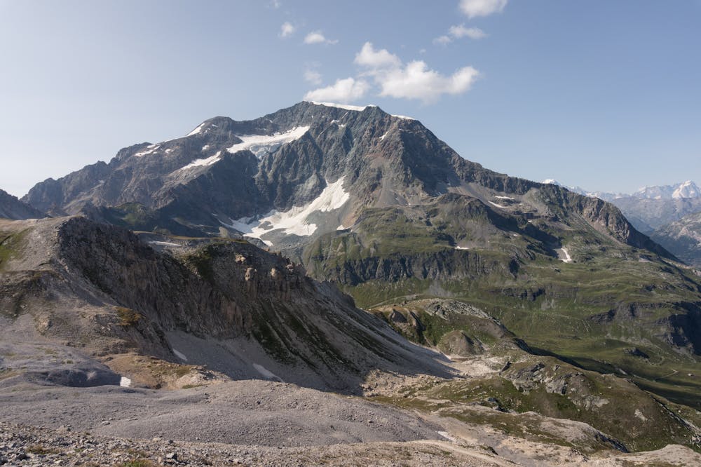 The amazing Dôme de la Sache and its glacier