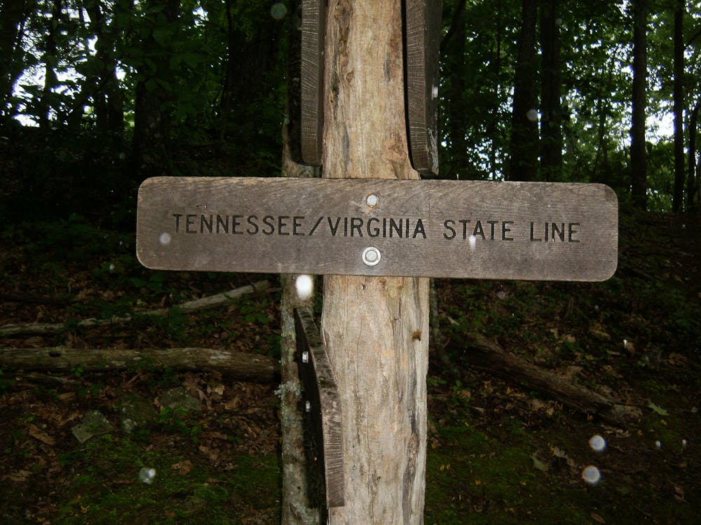 Crossing Into The 4th State On The Appalachian Trail