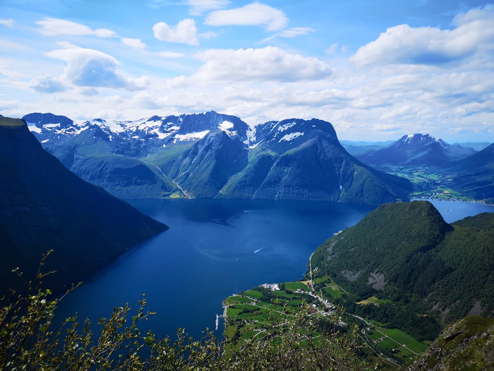 Urke and the beautiful Hjørundfjorden