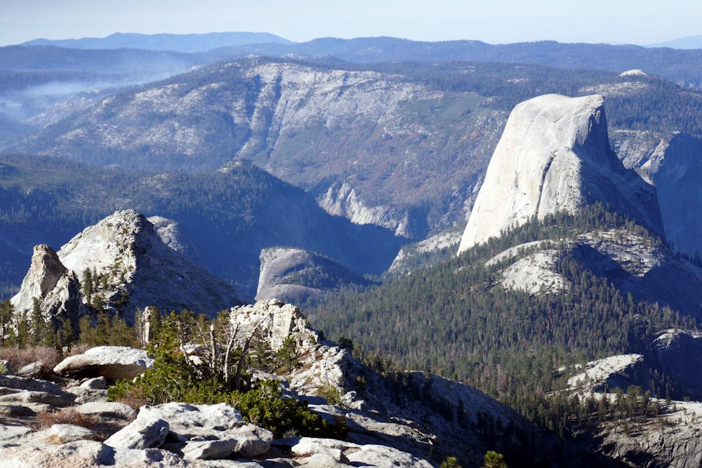 Half Dome viewed from Clouds Rest