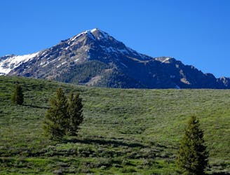Galena Peak: Senate Creek Route