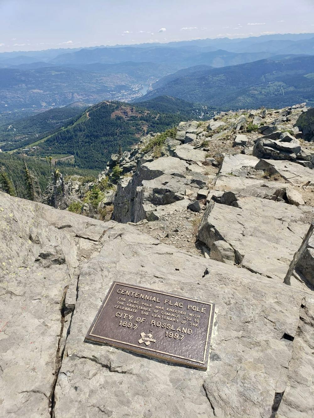 A bit of history on the summit