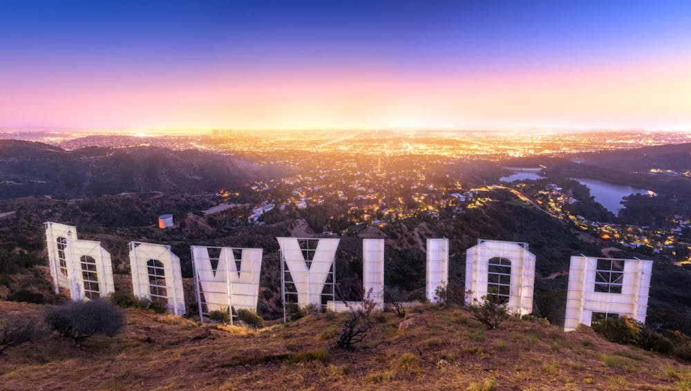 Photo from Griffith Observatory to Hollywood Sign