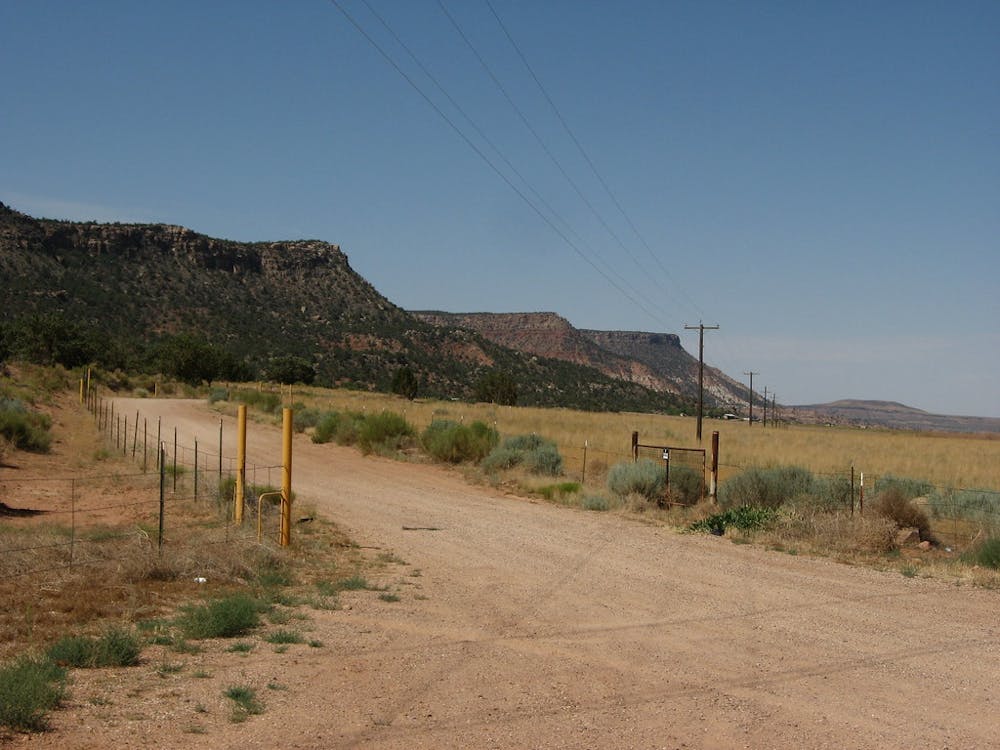 Walking dirt roads of the Arizona Strip