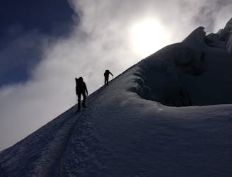 Summiting Cotopaxi (5897m)