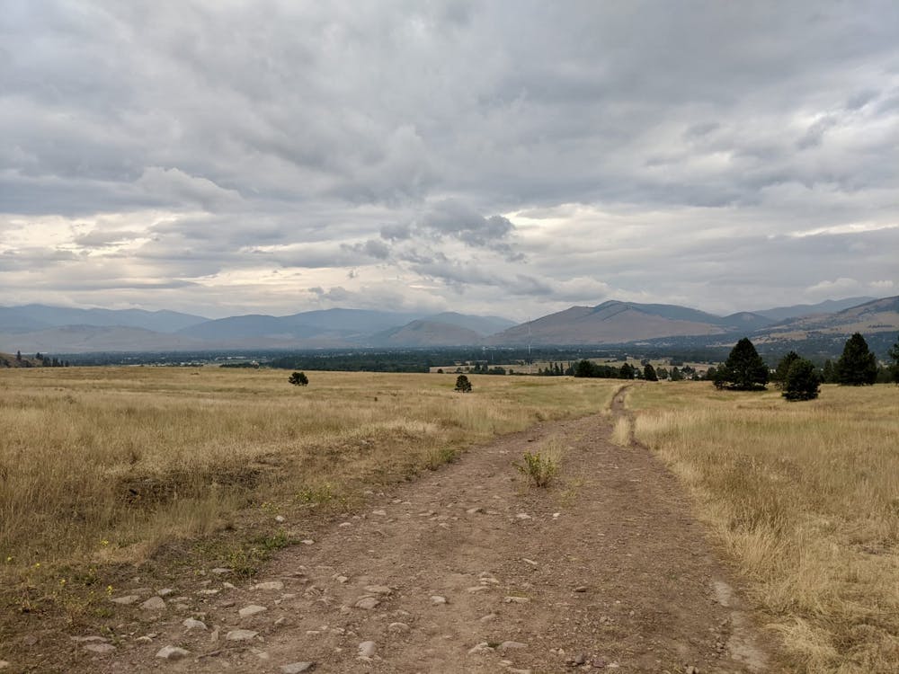 Typically huge Montana views
