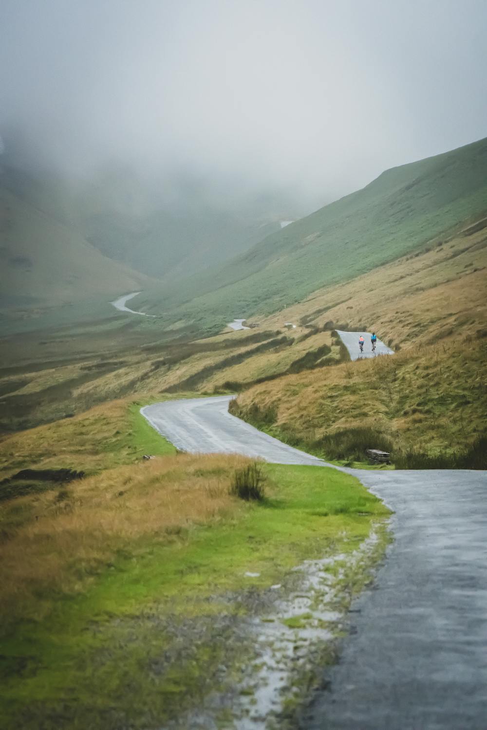 The road ride up to Honister 
